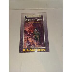 Forgotten Realms: Legacy of the Drow Collectors Edition (R.A. Salvatore) Drizzt